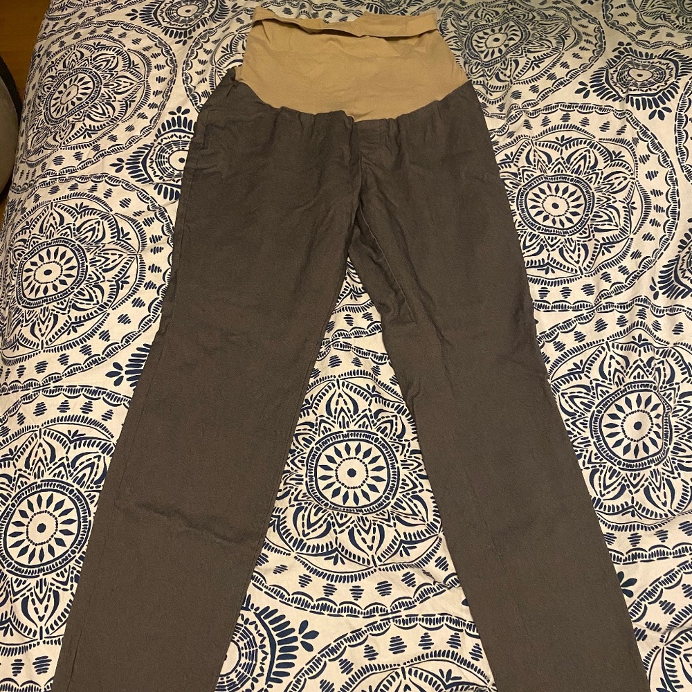 Maternity skinny dress pant